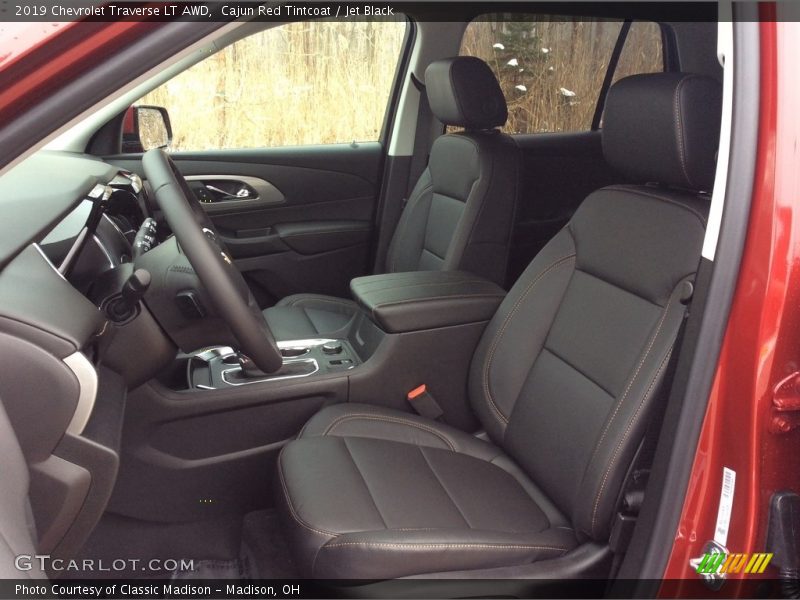 Cajun Red Tintcoat / Jet Black 2019 Chevrolet Traverse LT AWD