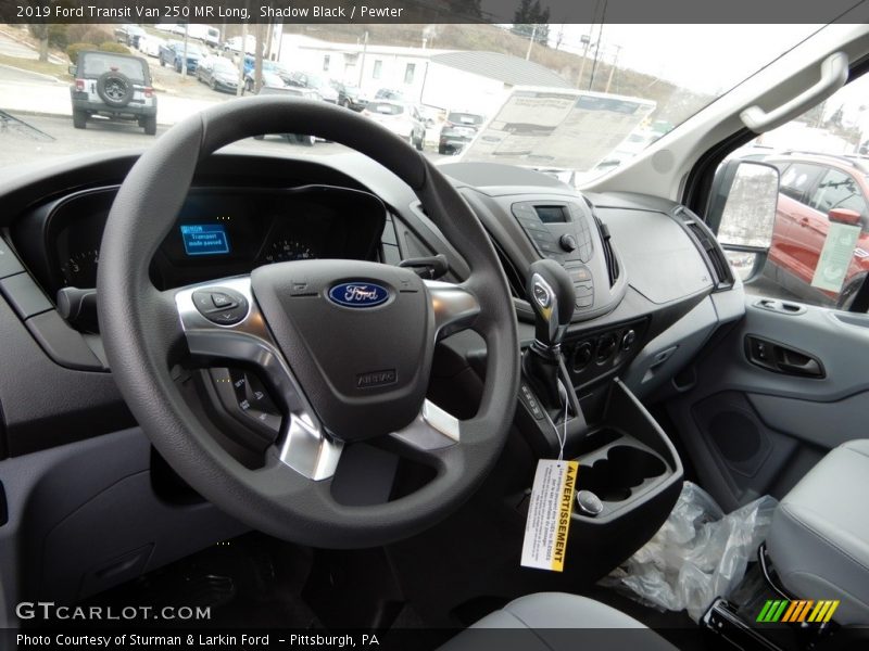  2019 Transit Van 250 MR Long Pewter Interior