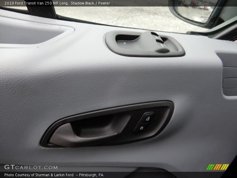 Shadow Black / Pewter 2019 Ford Transit Van 250 MR Long
