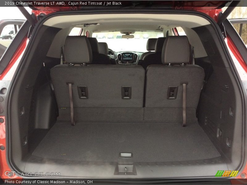 Cajun Red Tintcoat / Jet Black 2019 Chevrolet Traverse LT AWD
