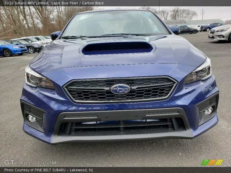 Lapis Blue Pearl / Carbon Black 2019 Subaru WRX Limited
