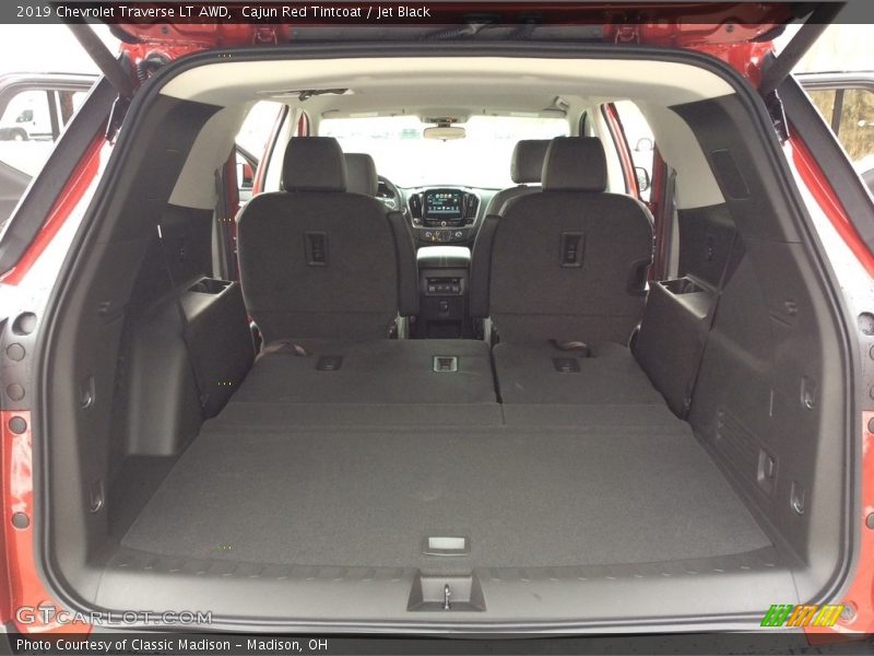 Cajun Red Tintcoat / Jet Black 2019 Chevrolet Traverse LT AWD