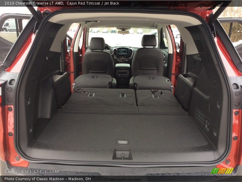 Cajun Red Tintcoat / Jet Black 2019 Chevrolet Traverse LT AWD