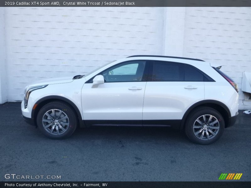  2019 XT4 Sport AWD Crystal White Tricoat