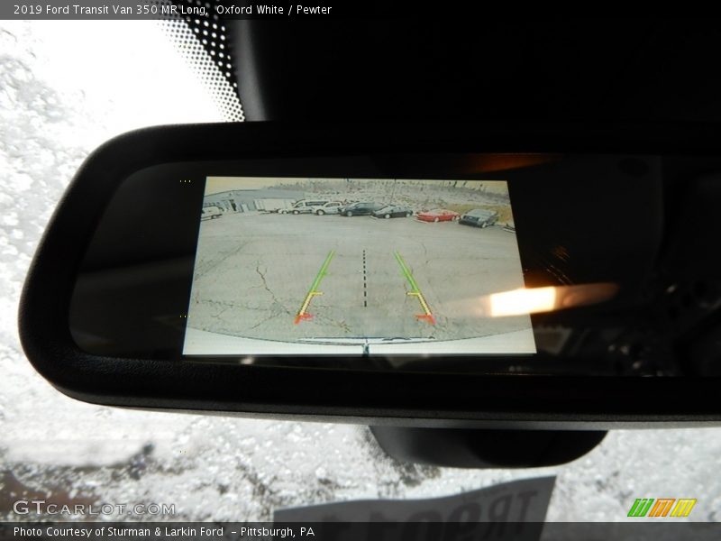 Oxford White / Pewter 2019 Ford Transit Van 350 MR Long