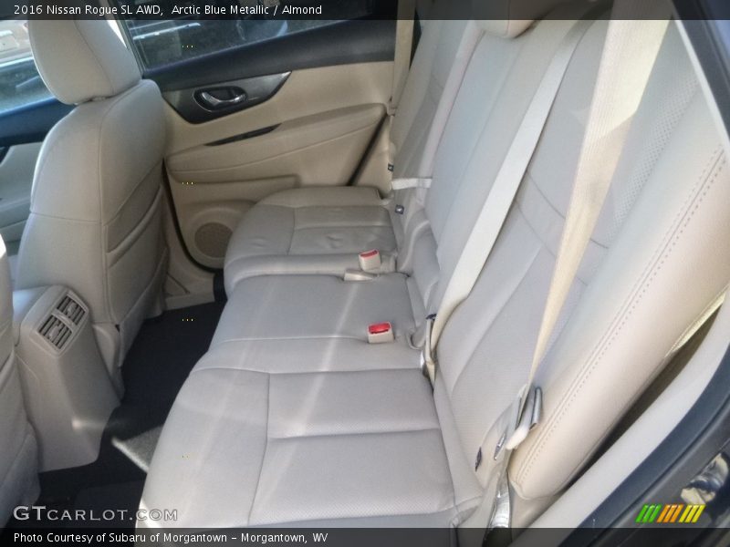 Arctic Blue Metallic / Almond 2016 Nissan Rogue SL AWD