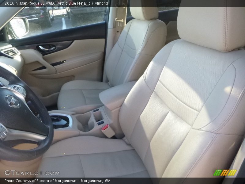 Arctic Blue Metallic / Almond 2016 Nissan Rogue SL AWD
