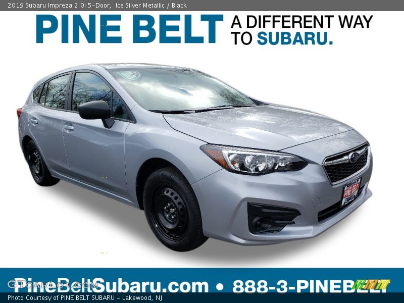 Ice Silver Metallic / Black 2019 Subaru Impreza 2.0i 5-Door