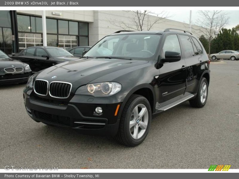 Jet Black / Black 2009 BMW X5 xDrive30i