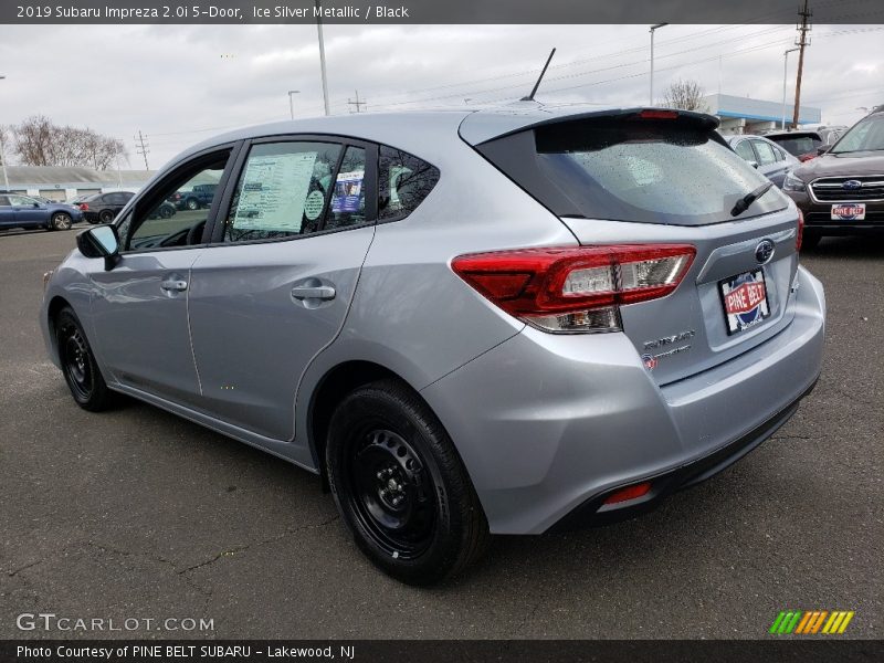 Ice Silver Metallic / Black 2019 Subaru Impreza 2.0i 5-Door