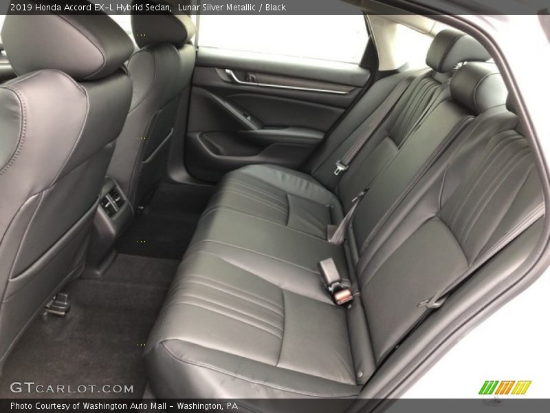 Rear Seat of 2019 Accord EX-L Hybrid Sedan