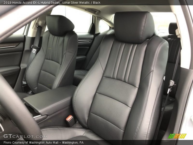 Front Seat of 2019 Accord EX-L Hybrid Sedan