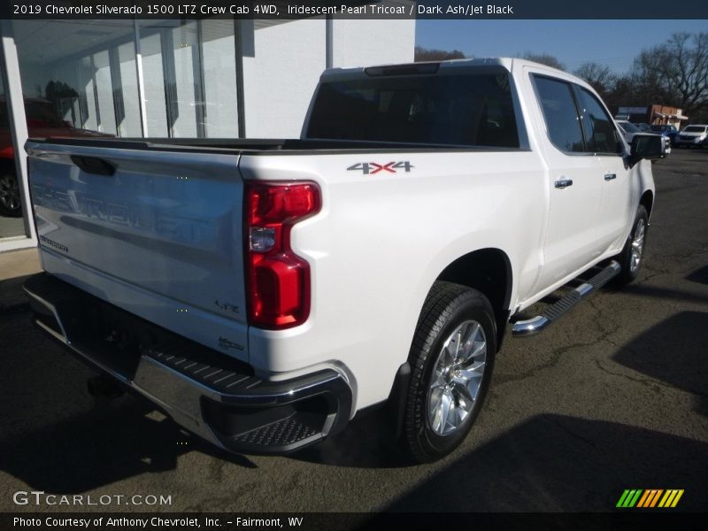 Iridescent Pearl Tricoat / Dark Ash/Jet Black 2019 Chevrolet Silverado 1500 LTZ Crew Cab 4WD