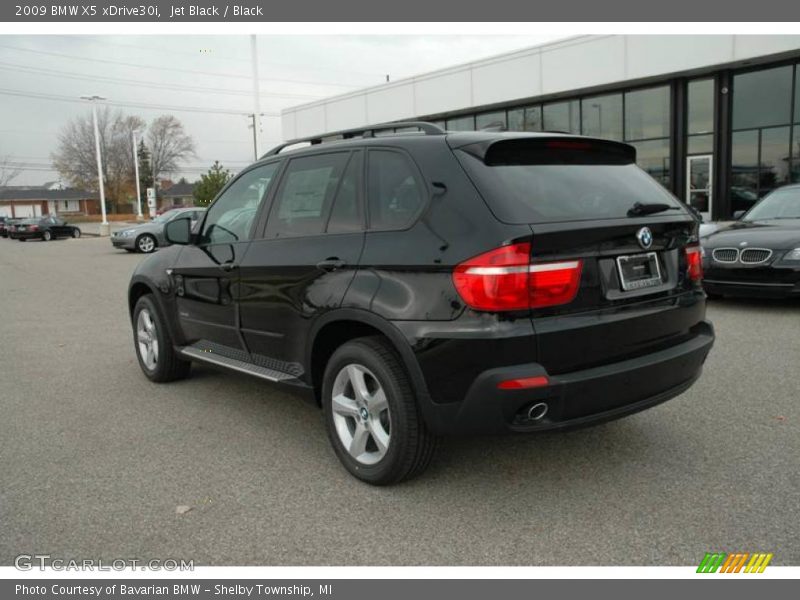 Jet Black / Black 2009 BMW X5 xDrive30i