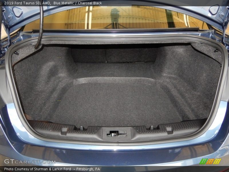 Blue Metallic / Charcoal Black 2019 Ford Taurus SEL AWD