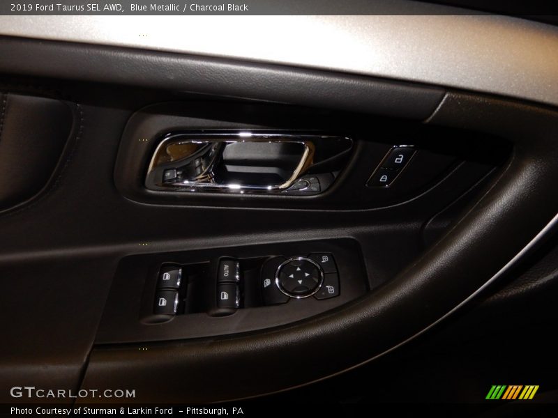Blue Metallic / Charcoal Black 2019 Ford Taurus SEL AWD
