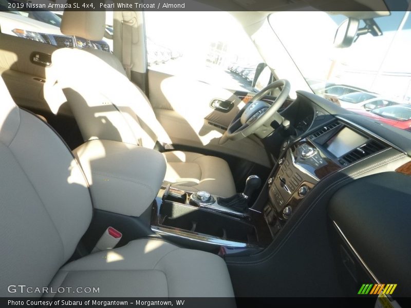 Front Seat of 2019 Armada SL 4x4