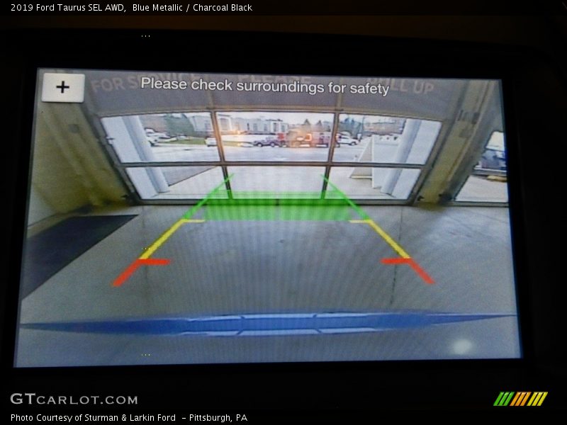 Blue Metallic / Charcoal Black 2019 Ford Taurus SEL AWD