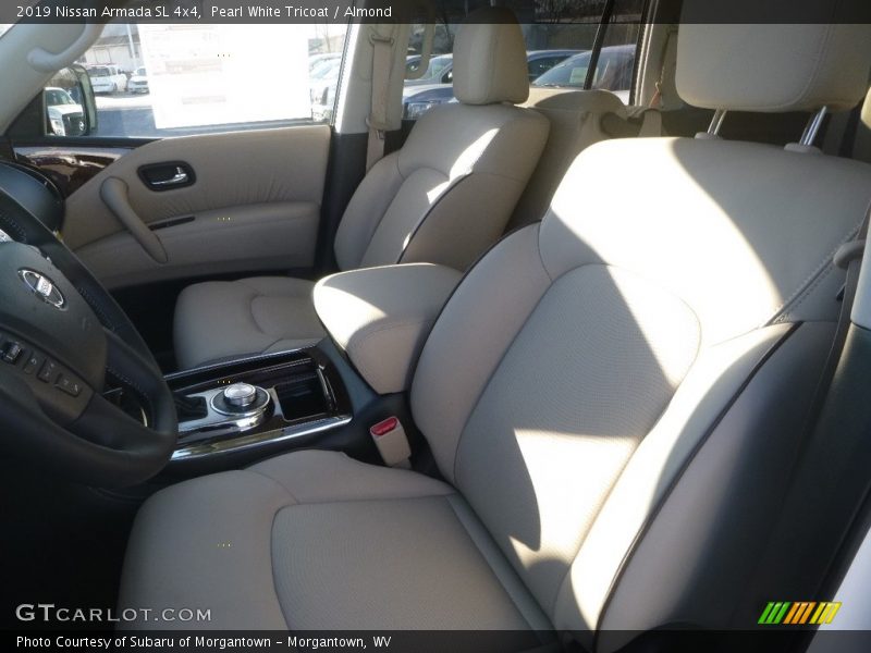 Front Seat of 2019 Armada SL 4x4