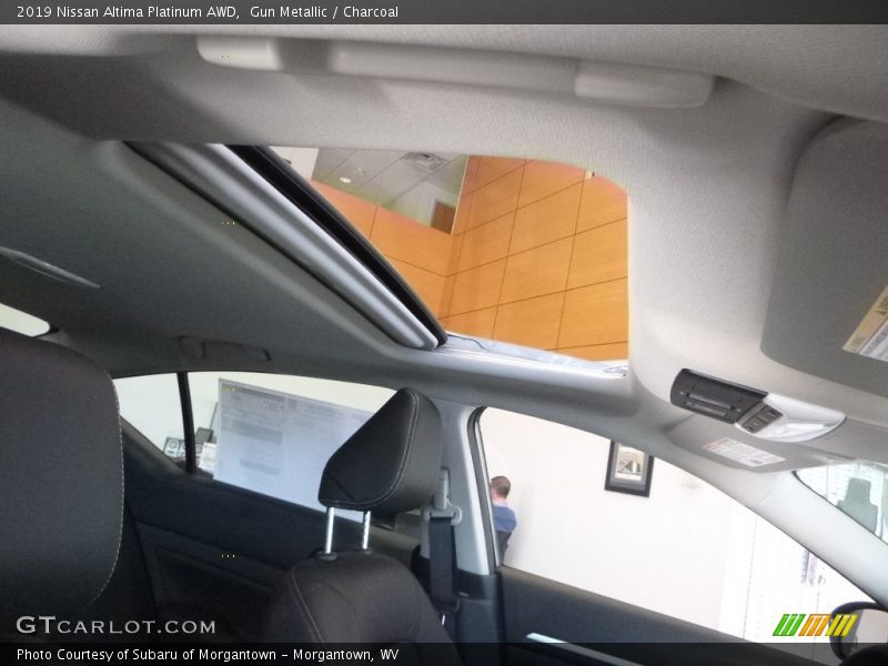 Gun Metallic / Charcoal 2019 Nissan Altima Platinum AWD