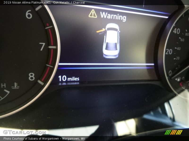 Gun Metallic / Charcoal 2019 Nissan Altima Platinum AWD