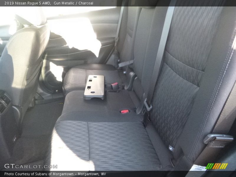 Gun Metallic / Charcoal 2019 Nissan Rogue S AWD