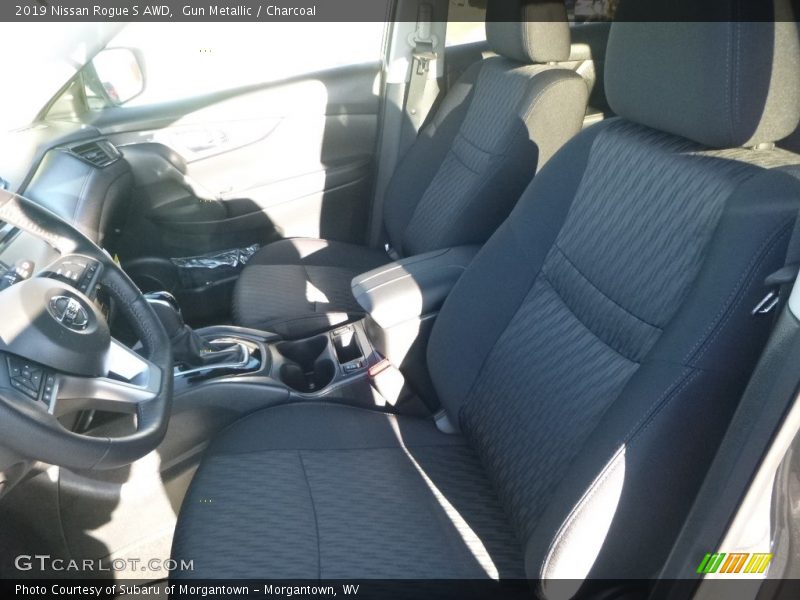 Gun Metallic / Charcoal 2019 Nissan Rogue S AWD