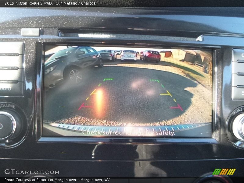 Gun Metallic / Charcoal 2019 Nissan Rogue S AWD