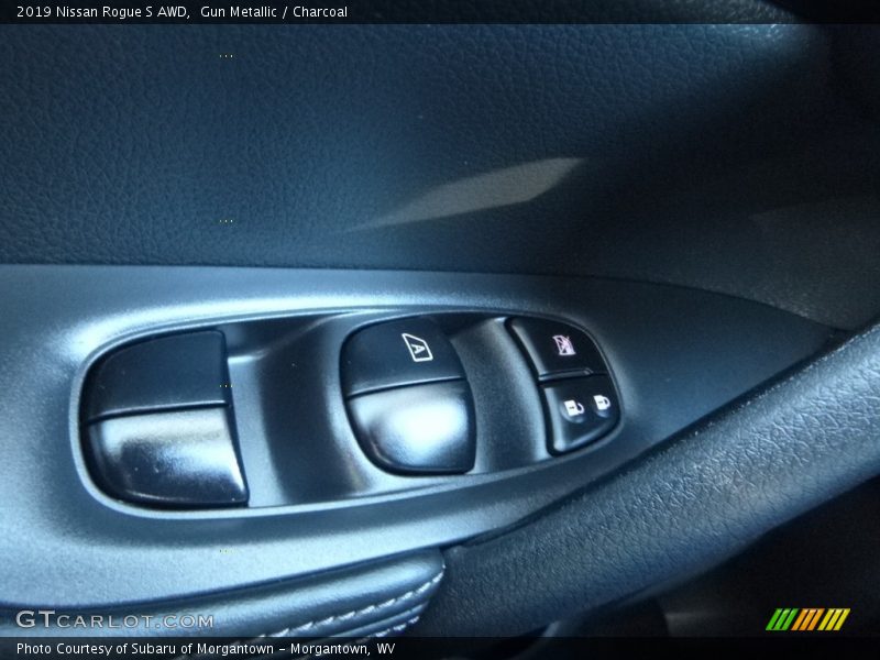 Gun Metallic / Charcoal 2019 Nissan Rogue S AWD