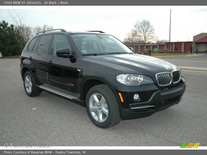 Jet Black / Black 2009 BMW X5 xDrive30i