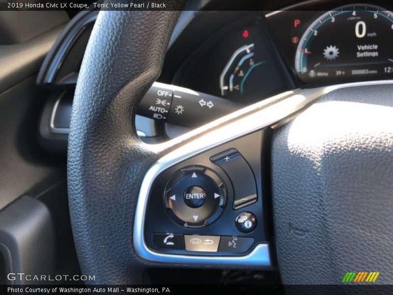  2019 Civic LX Coupe Steering Wheel