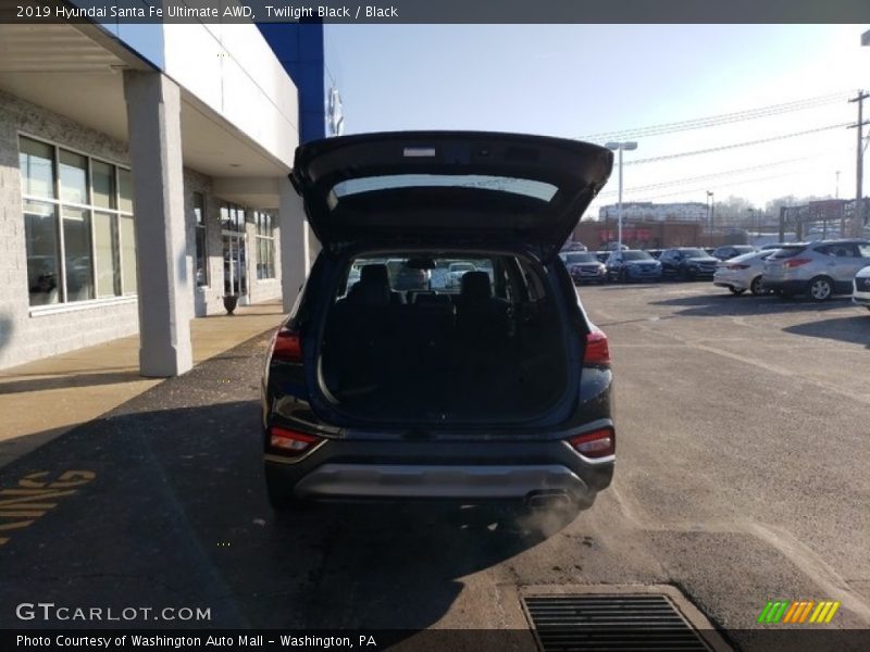 Twilight Black / Black 2019 Hyundai Santa Fe Ultimate AWD