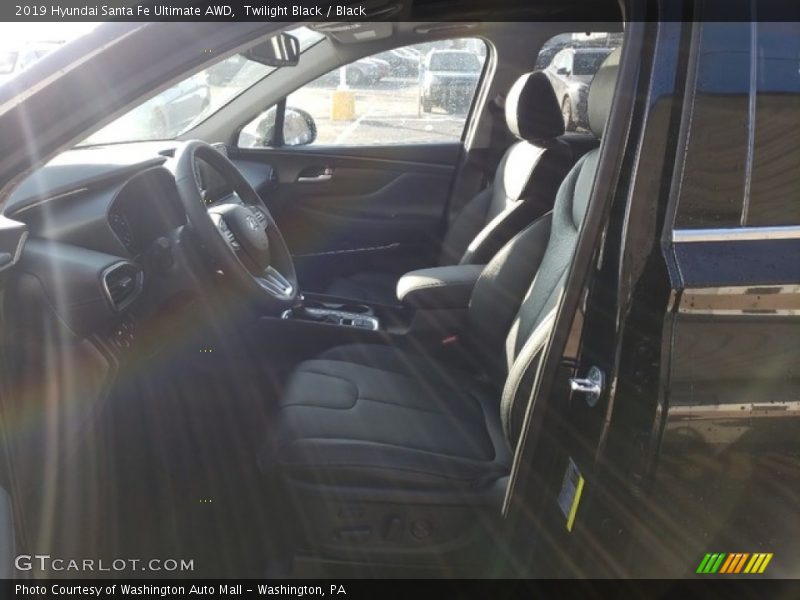 Twilight Black / Black 2019 Hyundai Santa Fe Ultimate AWD