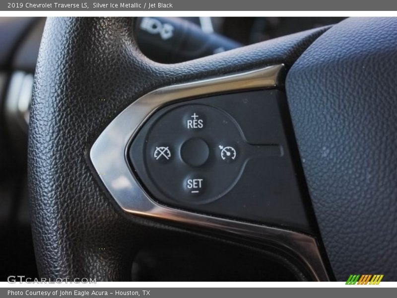 Silver Ice Metallic / Jet Black 2019 Chevrolet Traverse LS