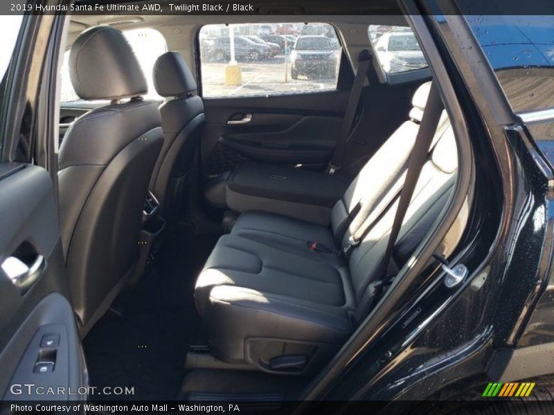 Twilight Black / Black 2019 Hyundai Santa Fe Ultimate AWD