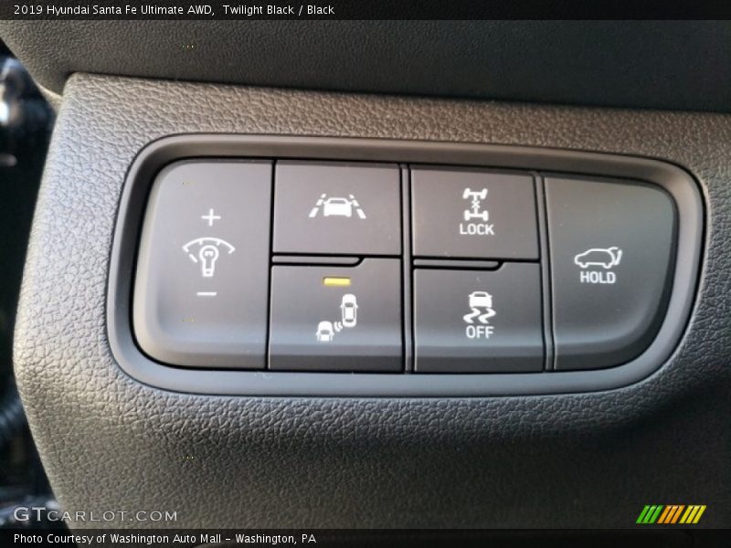 Twilight Black / Black 2019 Hyundai Santa Fe Ultimate AWD