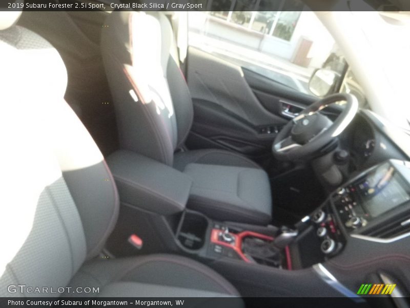 Crystal Black Silica / Gray Sport 2019 Subaru Forester 2.5i Sport