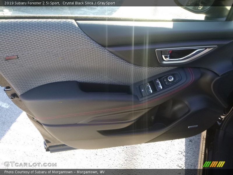 Crystal Black Silica / Gray Sport 2019 Subaru Forester 2.5i Sport