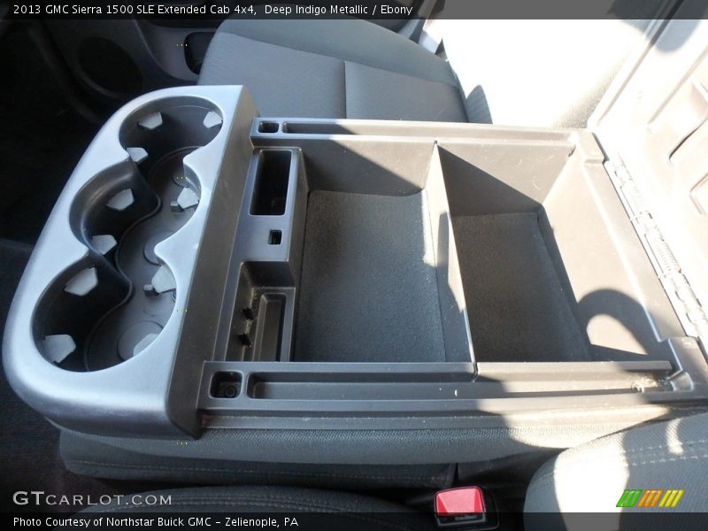 Deep Indigo Metallic / Ebony 2013 GMC Sierra 1500 SLE Extended Cab 4x4