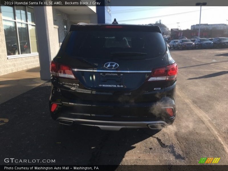 Becketts Black / Gray 2019 Hyundai Santa Fe XL SE AWD
