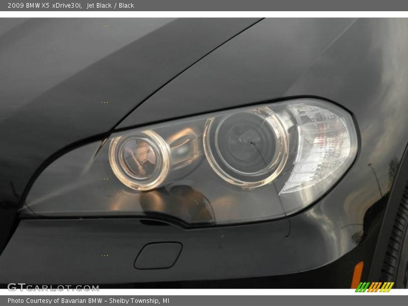 Jet Black / Black 2009 BMW X5 xDrive30i