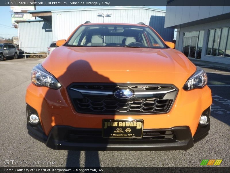 Sunshine Orange / Gray 2019 Subaru Crosstrek 2.0i Premium