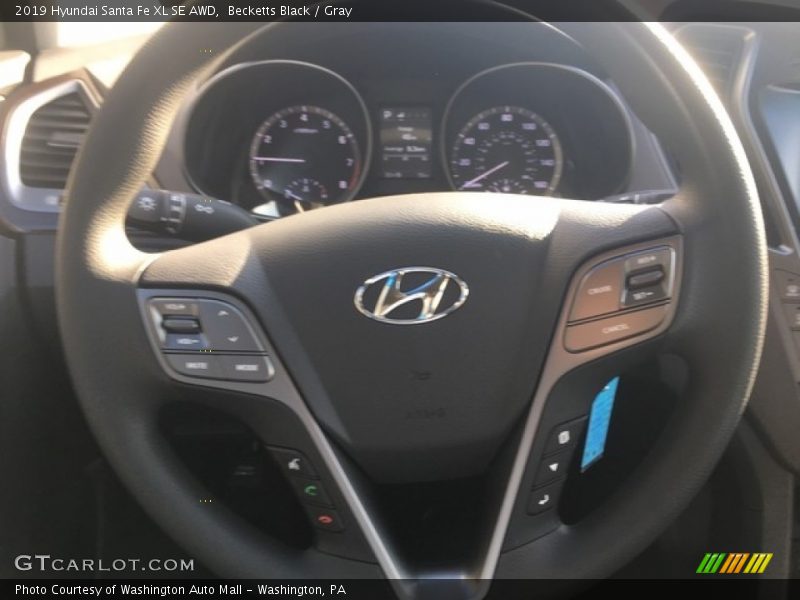 Becketts Black / Gray 2019 Hyundai Santa Fe XL SE AWD