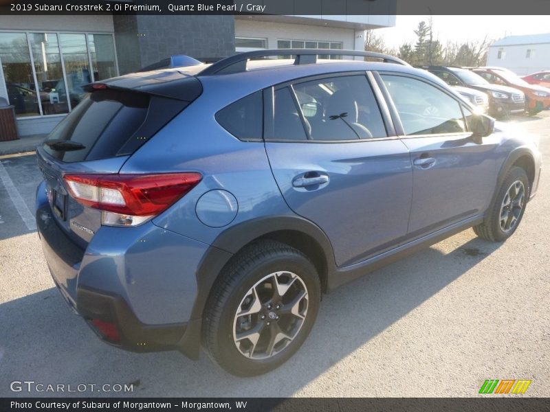 Quartz Blue Pearl / Gray 2019 Subaru Crosstrek 2.0i Premium
