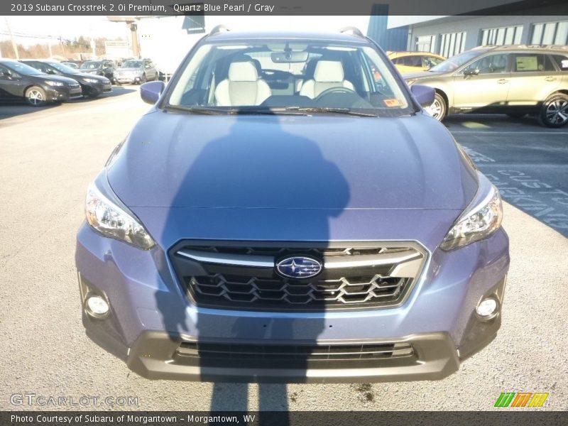 Quartz Blue Pearl / Gray 2019 Subaru Crosstrek 2.0i Premium