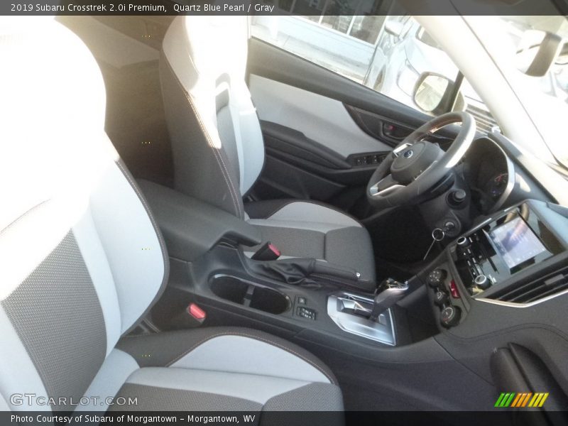 Quartz Blue Pearl / Gray 2019 Subaru Crosstrek 2.0i Premium
