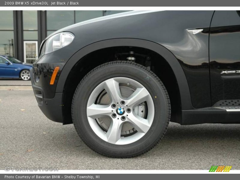 Jet Black / Black 2009 BMW X5 xDrive30i