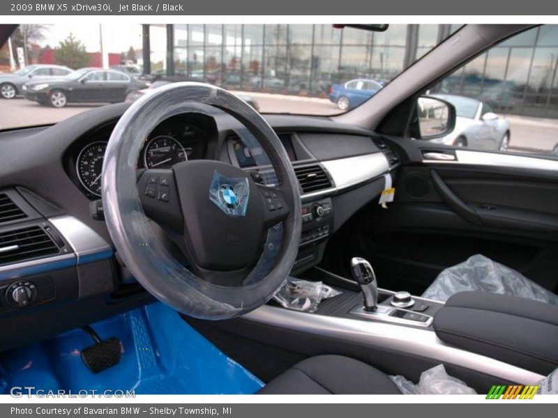 Jet Black / Black 2009 BMW X5 xDrive30i