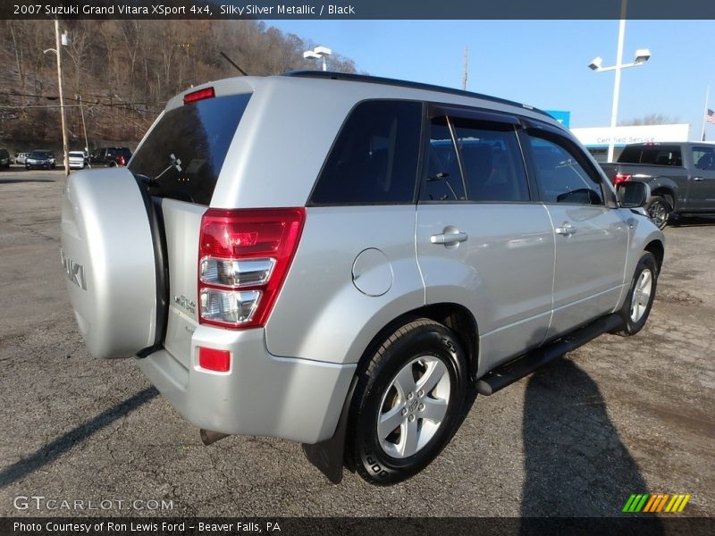 Silky Silver Metallic / Black 2007 Suzuki Grand Vitara XSport 4x4