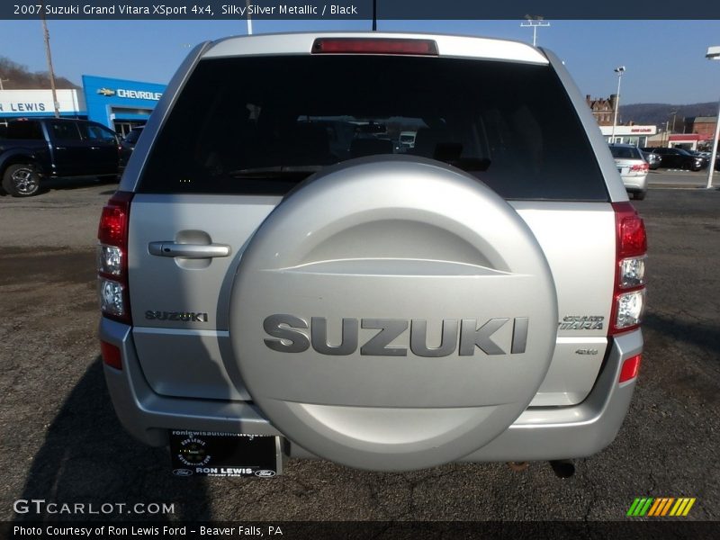 Silky Silver Metallic / Black 2007 Suzuki Grand Vitara XSport 4x4
